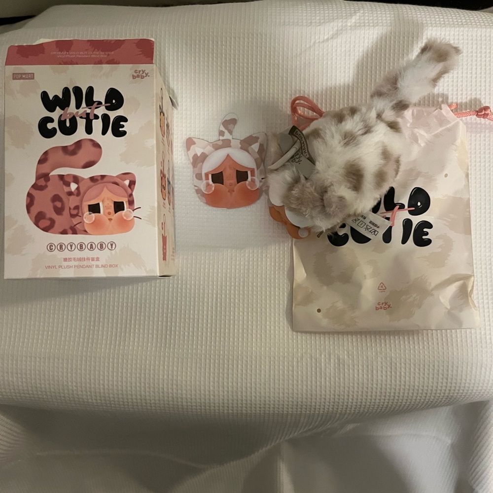 NWT Pop Mart Wild Cutie Crybaby